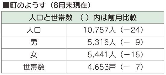 町のようす