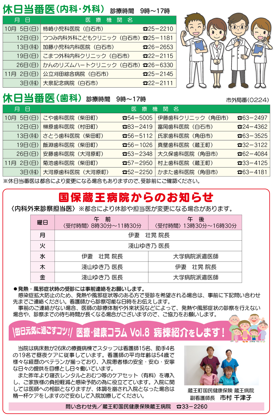休日当番医