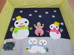 寝相アート2月写真